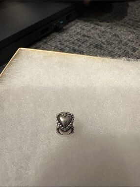 Pandora Sterling Silver Heart Charm Bead